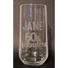 Personalised 60th Birthday Glass